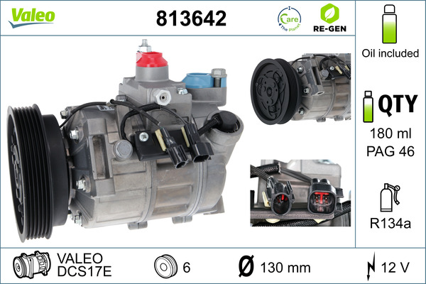 Valeo Airco compressor 813642