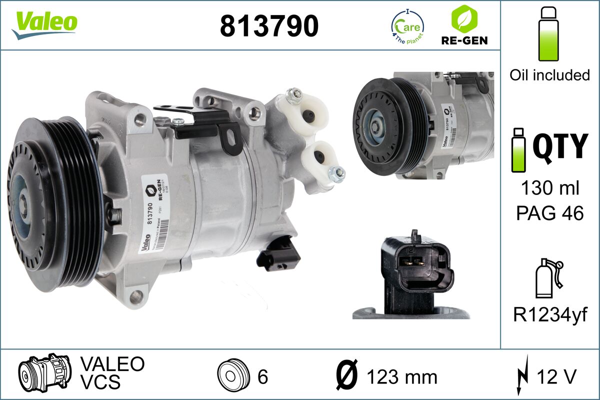 Valeo Airco compressor 813790
