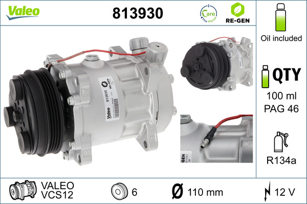 Valeo Airco compressor 813930