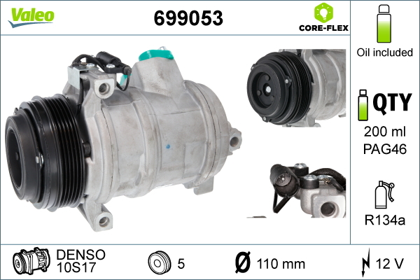Valeo Airco compressor 699053