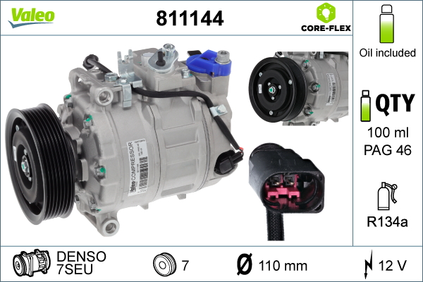 Valeo Airco compressor 811144
