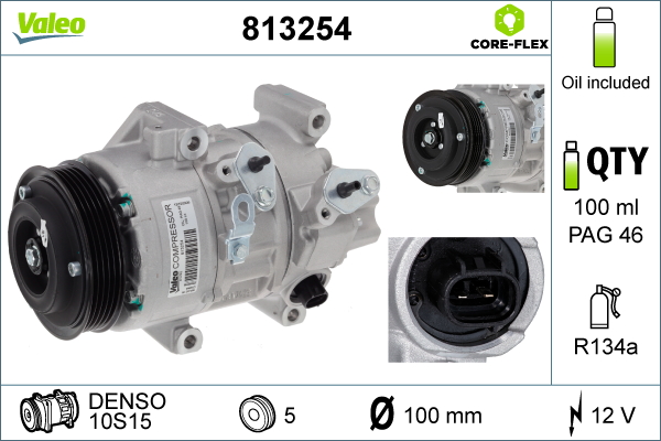 Valeo Airco compressor 813254