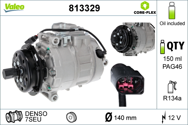Valeo Airco compressor 813329