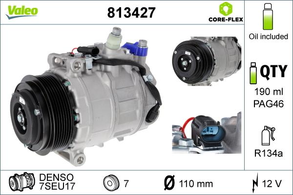 Valeo Airco compressor 813427