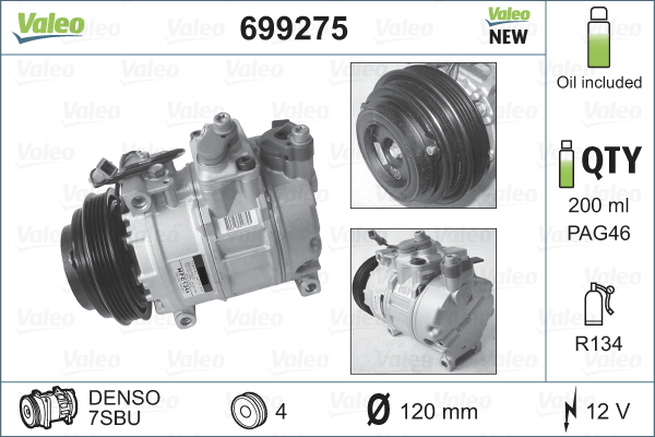 Valeo Airco compressor 699275