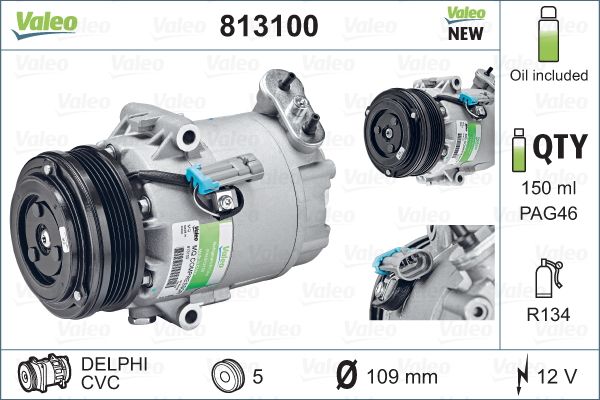 Valeo Airco compressor 813100