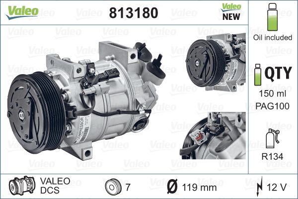 Valeo Airco compressor 813180