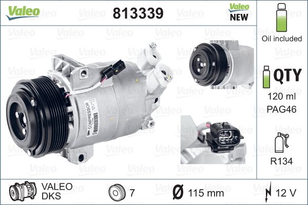 Valeo Airco compressor 813339