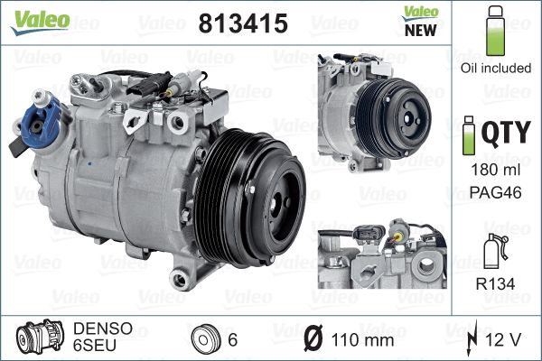 Valeo Airco compressor 813415