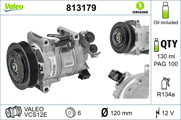 Valeo Airco compressor 813179