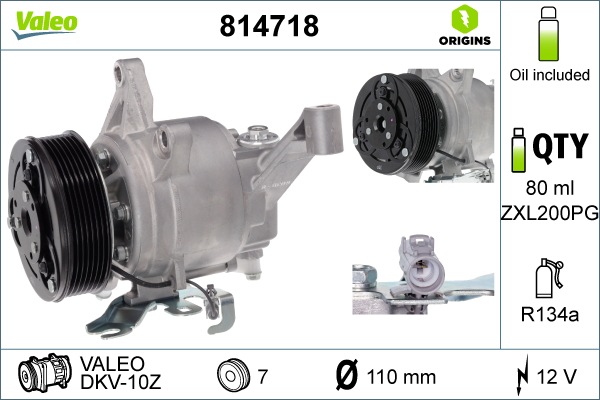 Valeo Airco compressor 814718
