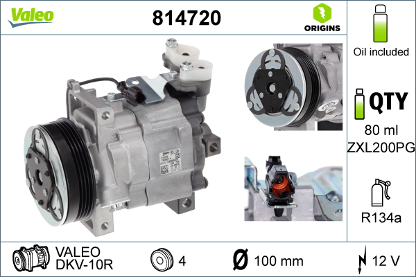 Valeo Airco compressor 814720