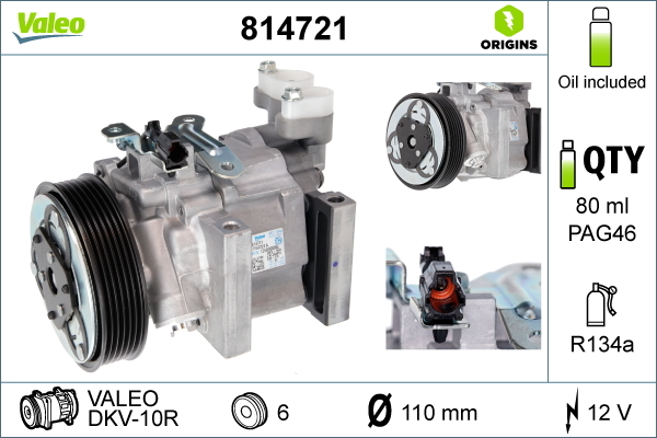 Valeo Airco compressor 814721