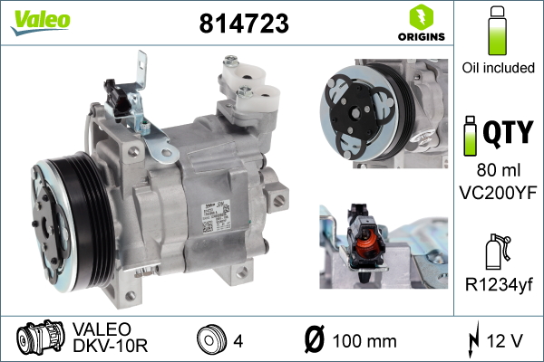Valeo Airco compressor 814723