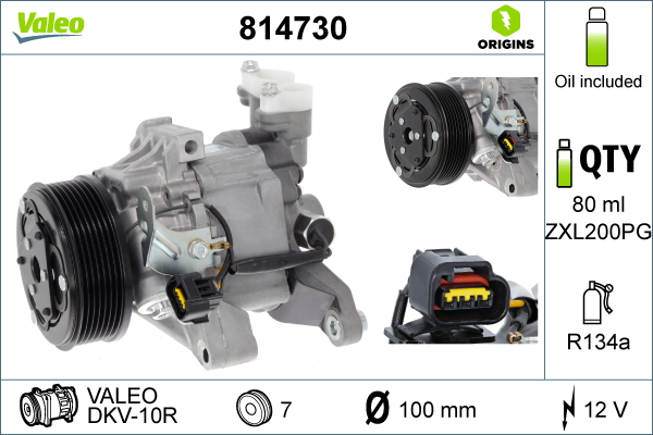 Valeo Airco compressor 814730