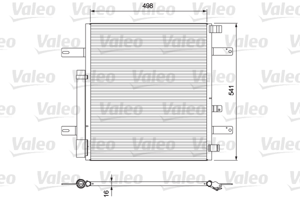 Valeo Airco condensor 815061