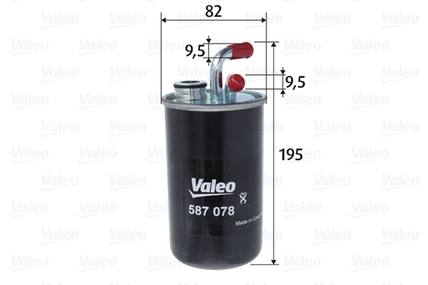 Valeo Brandstoffilter 587078