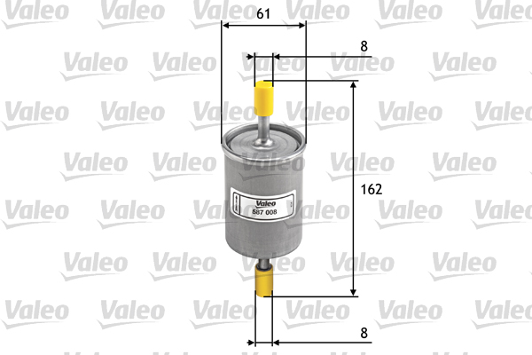 Valeo Brandstoffilter 587008