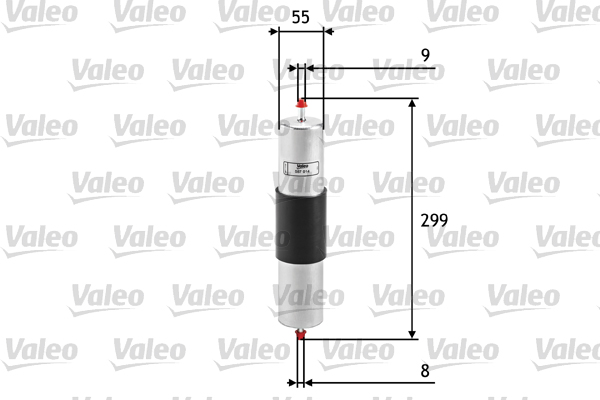 Valeo Brandstoffilter 587014
