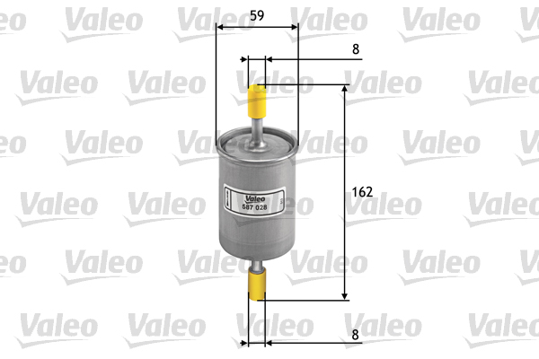 Valeo Brandstoffilter 587028