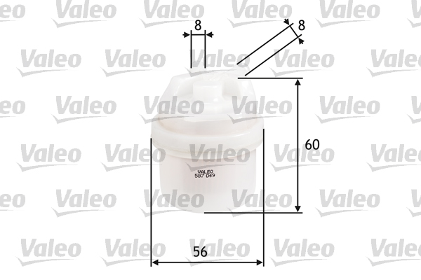 Valeo Brandstoffilter 587049