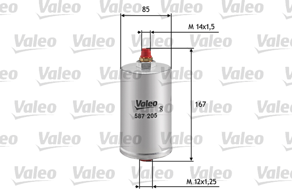 Valeo Brandstoffilter 587205