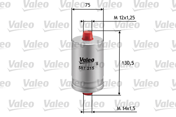 Valeo Brandstoffilter 587215