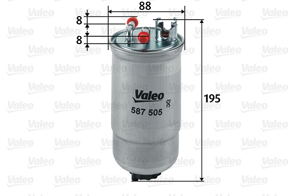 Valeo Brandstoffilter 587505