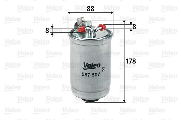 Valeo Brandstoffilter 587507