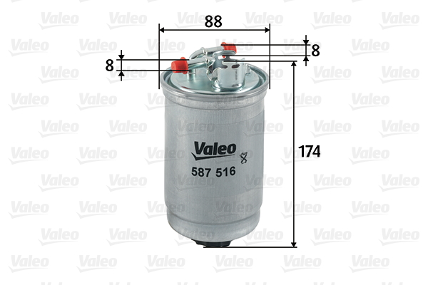 Valeo Brandstoffilter 587516