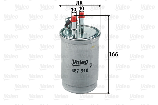 Valeo Brandstoffilter 587518