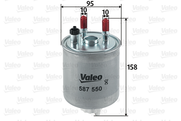 Valeo Brandstoffilter 587550