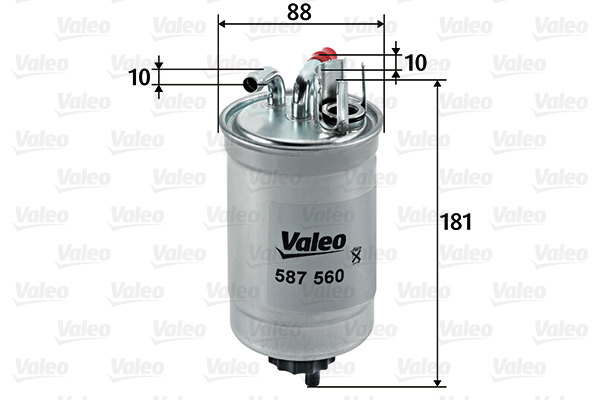 Valeo Brandstoffilter 587560