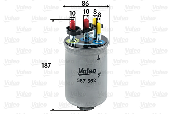 Valeo Brandstoffilter 587562