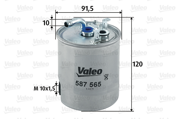 Valeo Brandstoffilter 587565