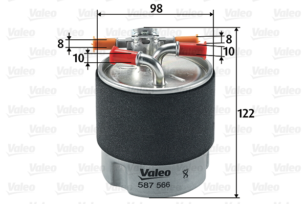 Valeo Brandstoffilter 587566
