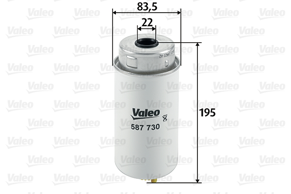 Valeo Brandstoffilter 587730