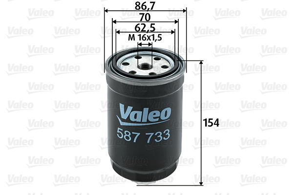 Valeo Brandstoffilter 587733