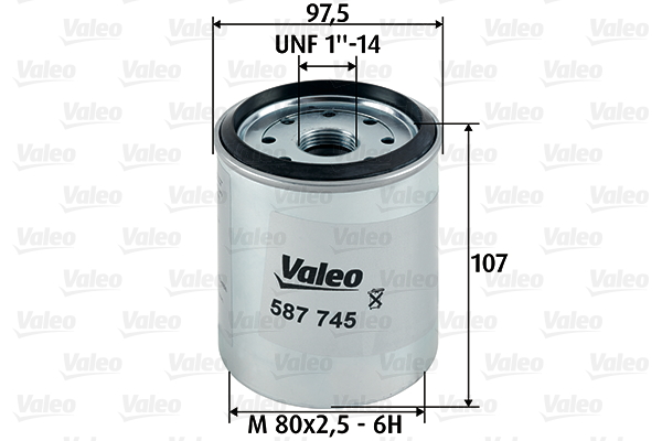 Valeo Brandstoffilter 587745