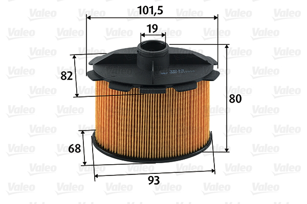 Valeo Brandstoffilter 587905