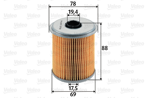 Valeo Brandstoffilter 587910