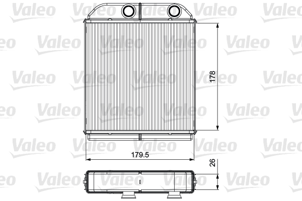 Valeo Kachelradiateur 811538