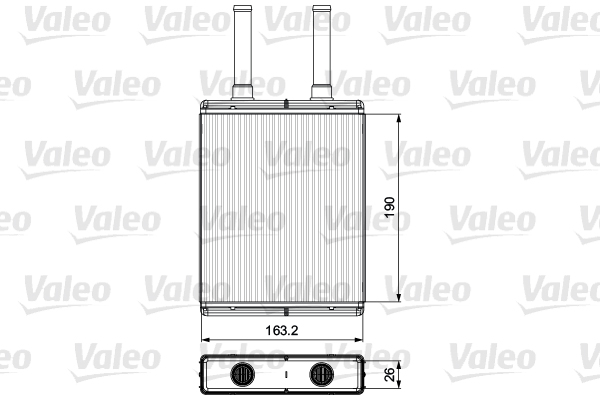 Valeo Kachelradiateur 811560