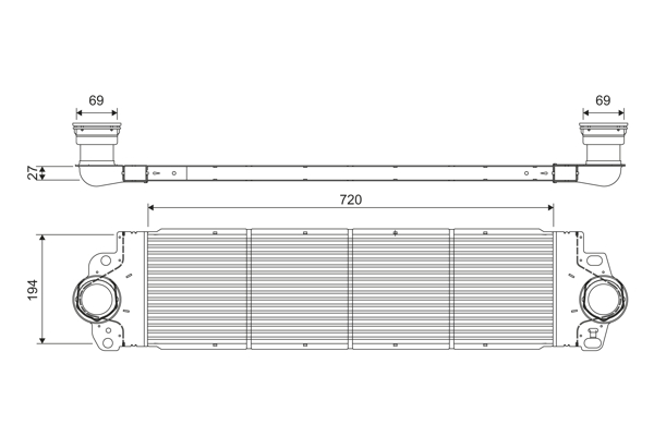 Valeo Interkoeler 818272