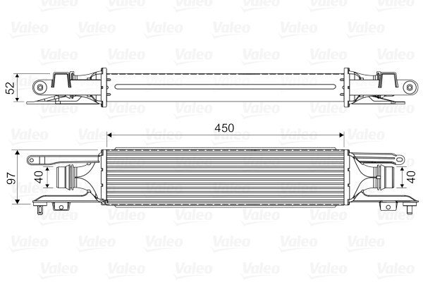 Valeo Interkoeler 818577