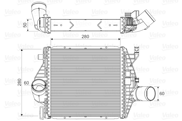 Valeo Interkoeler 818590