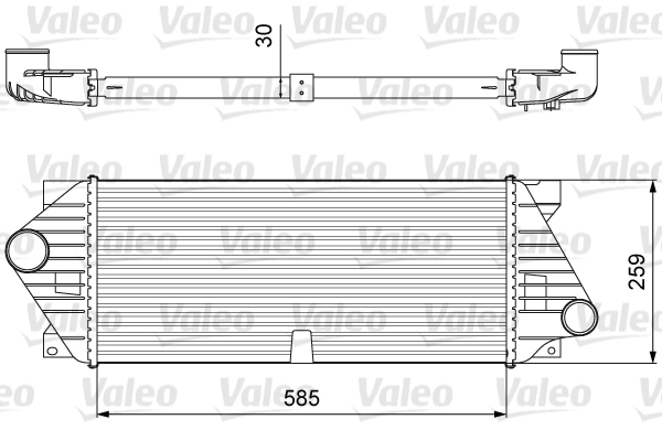 Valeo Interkoeler 818635