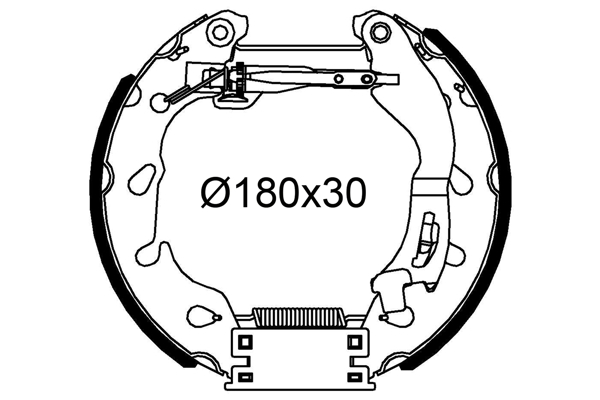 Valeo Remschoen set 554908