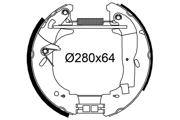 Valeo Remschoen set 554925