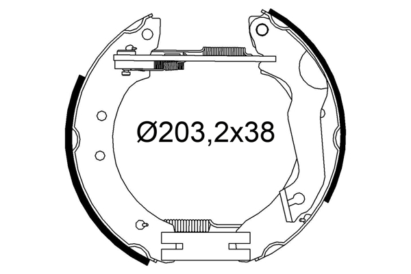 Valeo Remschoen set 554938